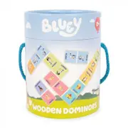 Bluey Wooden Dominoes Set