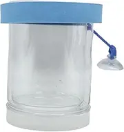 FewNvWa Floating Isolation Box Aquarium Breeder Spaw Box Fish Tank Slip Incubator Incubation Box for Baby Fish, Small Blue