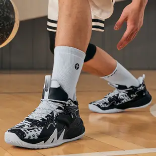【特步 xtep】林書豪代言品牌 逆襲一代-V2系列 外場實戰籃球鞋 高彈EVA中底+耐磨橡膠大底 特步官方直營