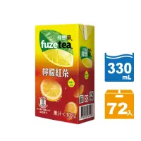 在飛比找momo購物網優惠-【fuze tea 飛想茶】檸檬紅茶 利樂包300mlx3箱