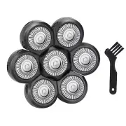 7 Men's Electric Shaver Replacement Heads, Razor Head Shavers for Bald and Fa...
