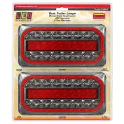 LED Autolamps Stop Tail Indicator Reflector Light 50 LED Lamp 40cm Cable Blister