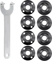 9 Pcs Angle Grinder Wrench Nuts, 5/8-11 Flange Lock Grinder Nuts