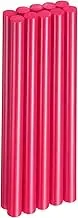 uxcell 10pcs Hot Glue Sticks 0.43" Dia x 7.87" Long EVA Mini Hot Melt Adhesive Glue Stick for Hot Melt Gun Wood Plastic Glass Flowers Fabrics Foam, Rose Red