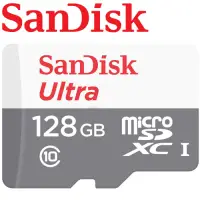 在飛比找Yahoo奇摩購物中心優惠-SanDisk 128GB 100MB/s Ultra mi