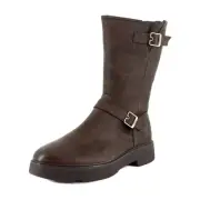 Dr. Scholl's VIP Brown Womens Shoes Size 11 M Boots