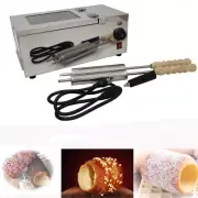 Electric Chimney Cake Maker Rolling Waffle Machine Commercial Dessert Oven 110V