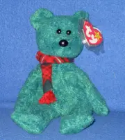 TY WALLACE the BEAR BEANIE BABY - MINT TAGS