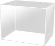 Dollhouse Dust Proof Cover Dollhouse Protection Accessory DIY Home Miniature Plexiglass Case Kit Clear Display Case Cover for Yaquan Courtyard P006