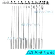 Premium O.R Grade Bakes Rosebud Sounding Dilator Gynecology Kit-(PICK)