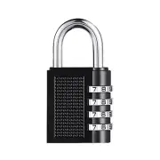 Combination Lock 4 Digit Locker Padlock For School Gym Sports Suitcases Lockers