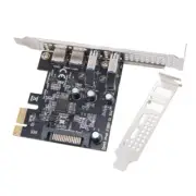 PCIE to USB 3.2 Expansion Card USB PCIExpress Expansion Card 2xUSB C,2xUSB