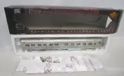 Broadway BLI HO WP Zephyr Silver Range 10 Roomette Sleeper Passenger Car NOS