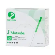 SEIRIN Acupuncture J type (Matsuba) 100 pieces 30mm×0.12mm Made in Japan