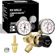 Argon/Co2 Regulators Gauges Gas Welding, Regulator for MIG and TIG, CGA580 Inlet