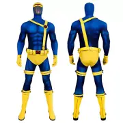 X-Men '97 Cyclops Scott Jumpsuit Bodysuit Cosplay Costume Suit Halloween Outfit