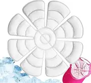 Cooling Hat Insert, Head Cooling Hat Ice Pack Insert, Cool Catcher Ice Pack for Helmet, Hard Hat Cooling Pad, Helmet Ice Pack for Catcher Helmets, Outdoor Sport, Equestrian Riding