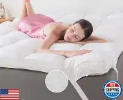 WhatsBedding 3 Inch Memory Foam Mattress Topper Twin Size for Pressure Relief
