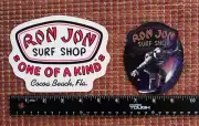 Ron Jon Surf Shop "One of a Kind" Cocoa Beach, Fla & Astronaut Surfer Sticker