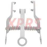 Vickers Low Profile Retractor, 35mm Opening, Center Blade 10x16 mm, Blunt 3x3