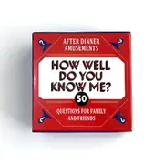 mini box. - How well do you know me? - Game Board Game Card Entertainment Entertainment cards for family friends