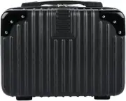 Portable Hard Shell Makeup Case,with Elastic Band Small Travel Bag,Mini Suitcase