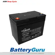 NeutonPower AGM deep cycle battery 12V 40Ah (for Golf Buggy, Scooter) 26 33 35