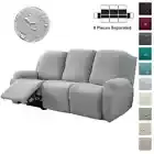 Recliner Sofa Cover 3 Seater Stretch Elastic Slipcover Armchairs Cover Protector