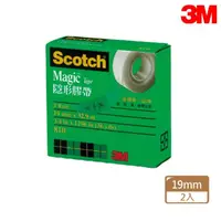 在飛比找momo購物網優惠-【3M】810-3/4 Scotch隱形膠帶 19mmx32