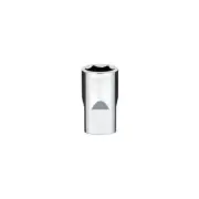 Milwaukee 15 mm X 1/2 in. drive Metric 6 Point Standard Socket