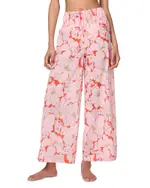 kate spade new york Floral Wide Leg Cover Up Pants