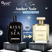 Perfume Samam Kiss & Sea Amber noir for UNISEX 100ML Long-lasting fragrance