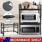 2/3Tier Kitchen Microwave Oven Stand Shelf Rack Steel Organizer Storage Shelving