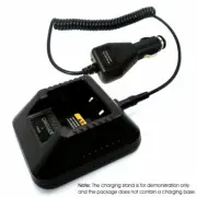 12V/24V Car Lighter Slot CH-5 Charger Base For BaoFeng UV-5R DM-5R UV-5RA Radios