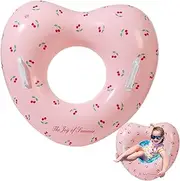 Toddler Pool Float, Heart Shape Pool Float Rings, Water Sports Accessory for Graduation Engagement Beach Wedding Bridal Party