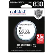 Calidad Hp 65 XL Black Ink Cartridge each