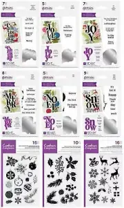 Gemini Cascading Sentiment Dies & Stamps Crafter's Companion YOU PICK New