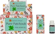 Garden Fresh Pure Patchouli Essential Oil 10ml for Diffuser Aromatherapy Lamps Sleep Yoga Meditation Relaxing and Calming Fragrance