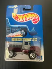 1991 Hot Wheels Mattel Oshkosh Snowplow Fresno Feed Co collector No 201 (HW1)