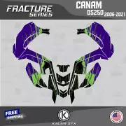 Graphics Kit for CAN-AM DS 250 (2006-2023) Fracture-purple