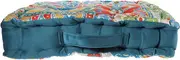 Thick Cushion Pad for Office and Home Comfortable Seat Pillow Elegant Print Fabric