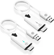 Wireless HDMI Transmitter and Receiver, 1080P, 164FT Range, Plug & Play