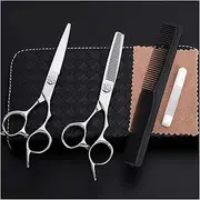 6.0 InchSet,Special for Hair Salons,Household Haircutting Scissors,Flat Scissors,Tooth Scissors Hair Cutting Scissors