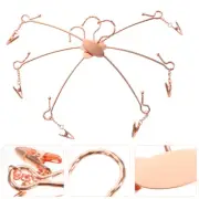 10 Pcs Convenient Iron Tank Tops Hangers Bra Hangers Underwear Hangers