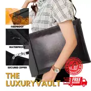 Fireproof Document Bag 15”x 11” X-Large Money Bag Fire water Safe Storage Cash