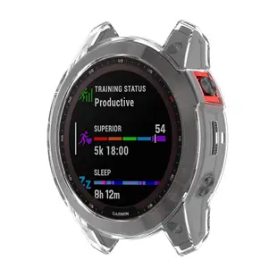 【TPU透明殼】Garmin Fenix 7x Pro / Epix Pro 51mm Solar 手錶 半包 保護殼