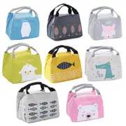 Portable Insulated Thermal Lunch Box Carry Tote Picnic Case Storage Bag 21x17x15cm