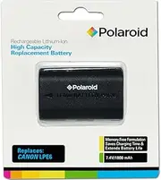 [Polaroid] High Capacity Canon LPE6 Rechargeable Lithium Replacement Battery (Compatible with: Canon EOS 5D Mark II, 7D, 60D)