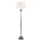 Hudson 1 Light Floor Lamp Base Antique Silver - ELPIM30071AS