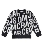 [Marc Jacobs Kids] Marc Jacobs Kids Logo sweater Y 3 black